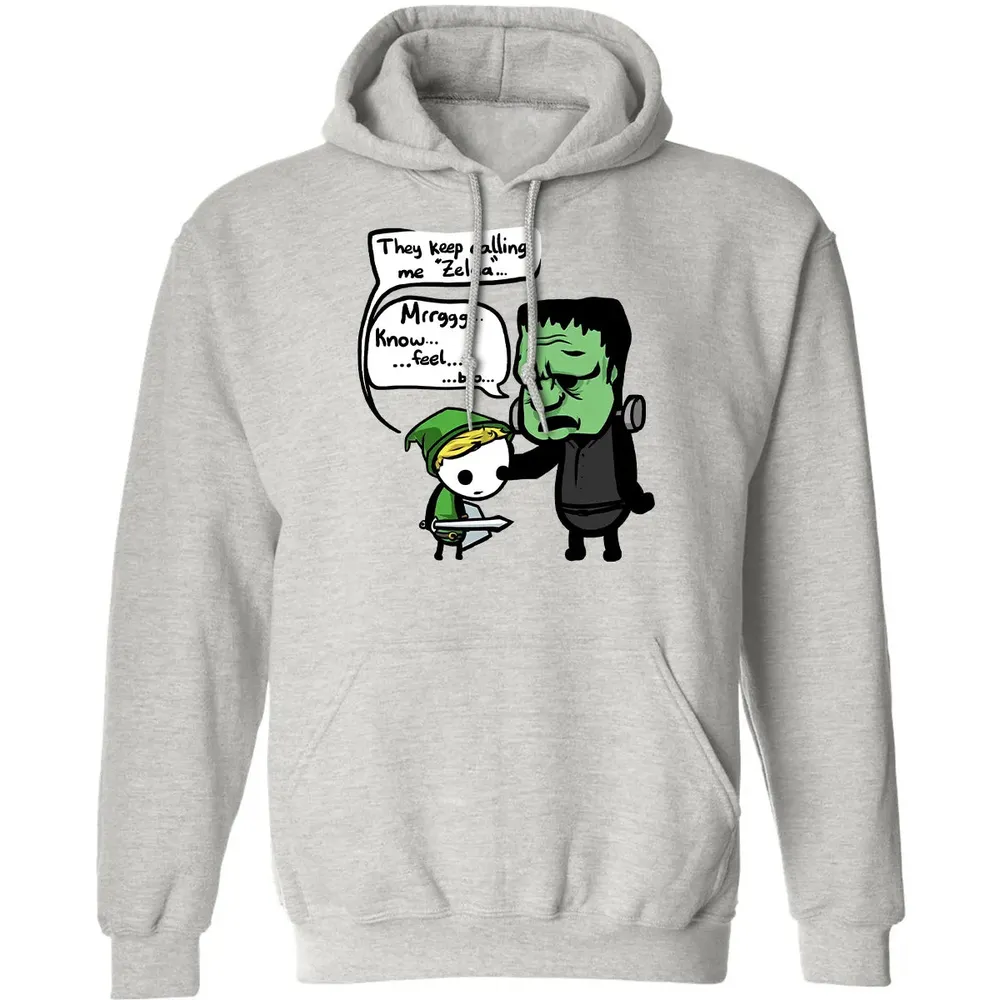 Zelda & Frankenstein Classic Unisex Hoodie - 2