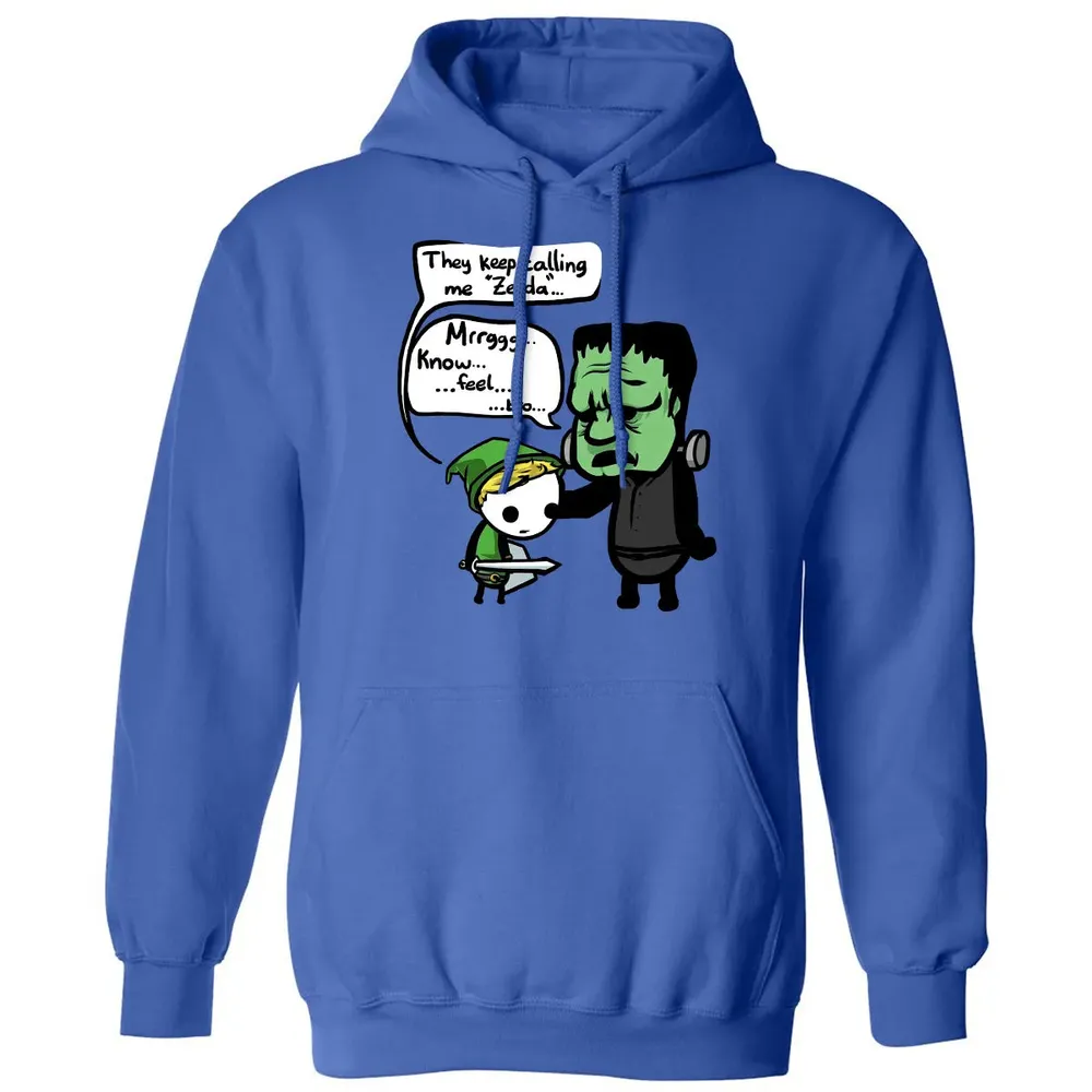 Zelda & Frankenstein Classic Unisex Hoodie - 9
