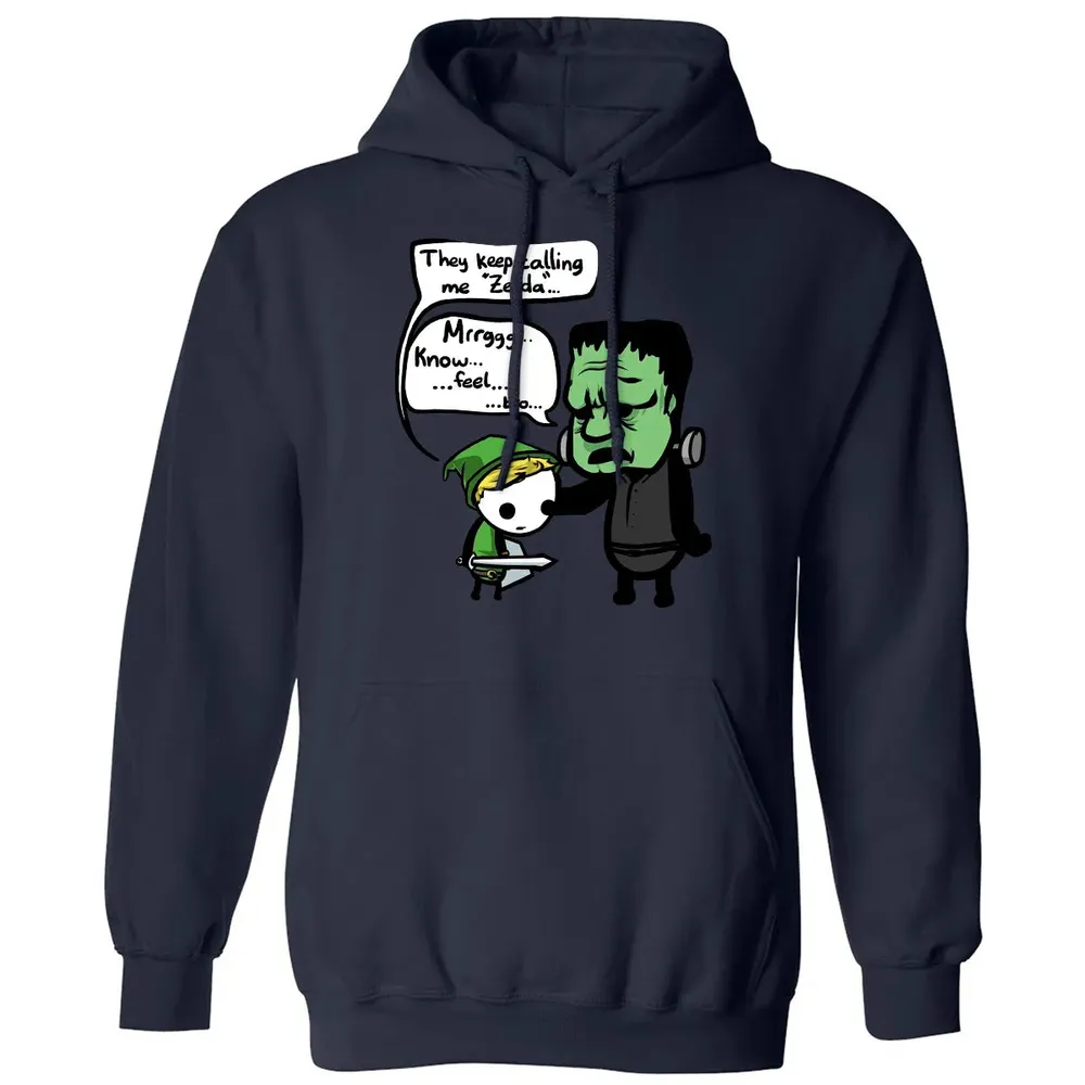 Zelda & Frankenstein Classic Unisex Hoodie - 8