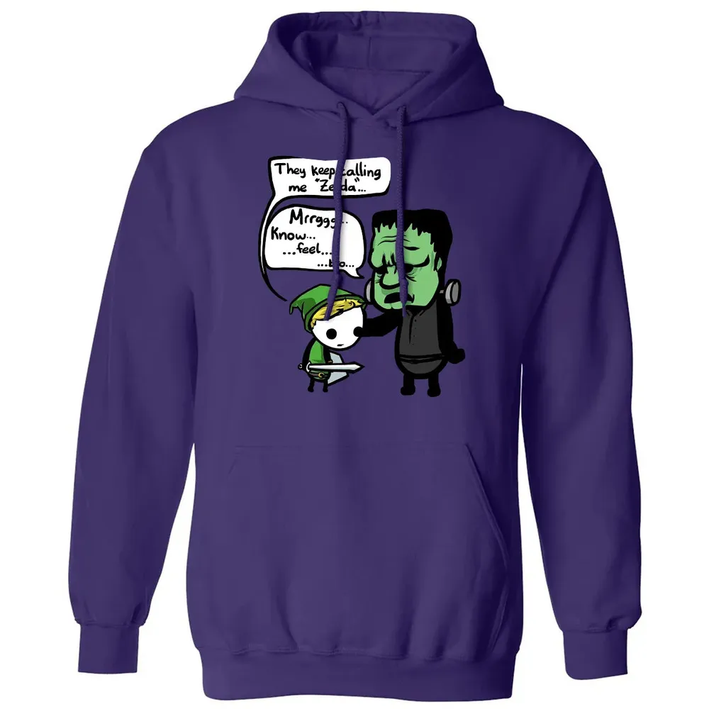 Zelda & Frankenstein Classic Unisex Hoodie - 6