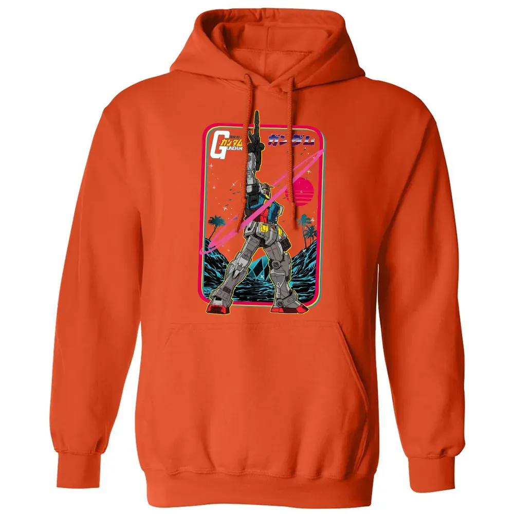 Retro Wave RX 78 2 Classic Unisex Hoodie - 10