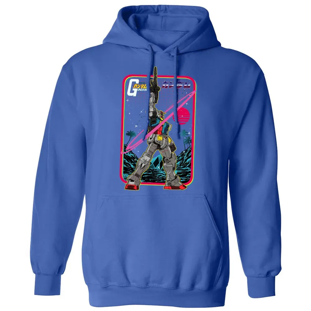 Retro Wave RX 78 2 Classic Unisex Hoodie - 9