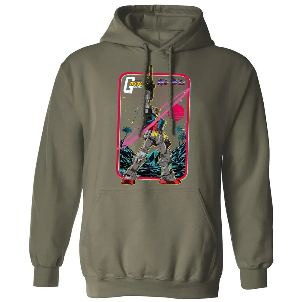 Retro Wave RX 78 2 Classic Unisex Hoodie - 4