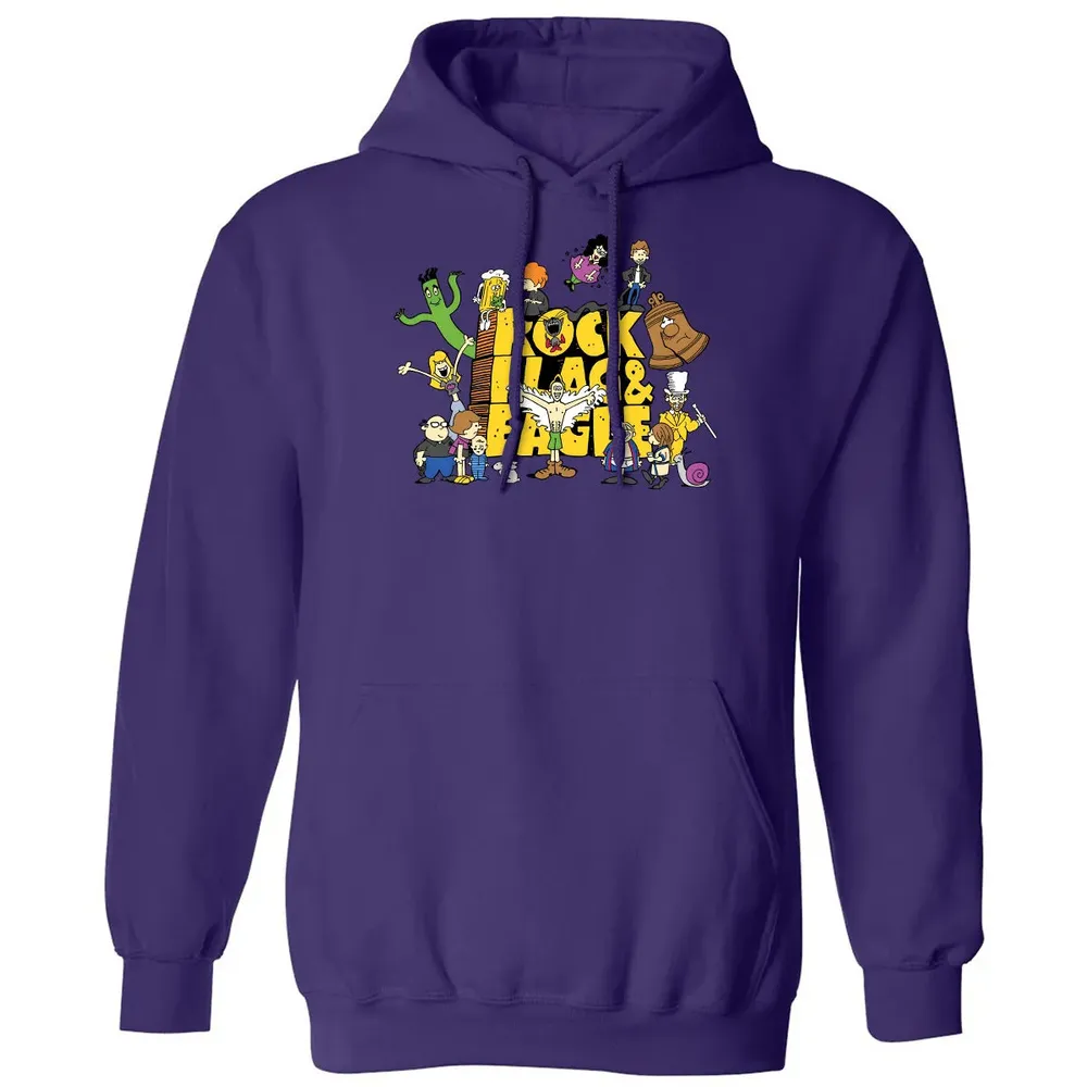 Rock Flag Eagle Classic Unisex Hoodie - 6