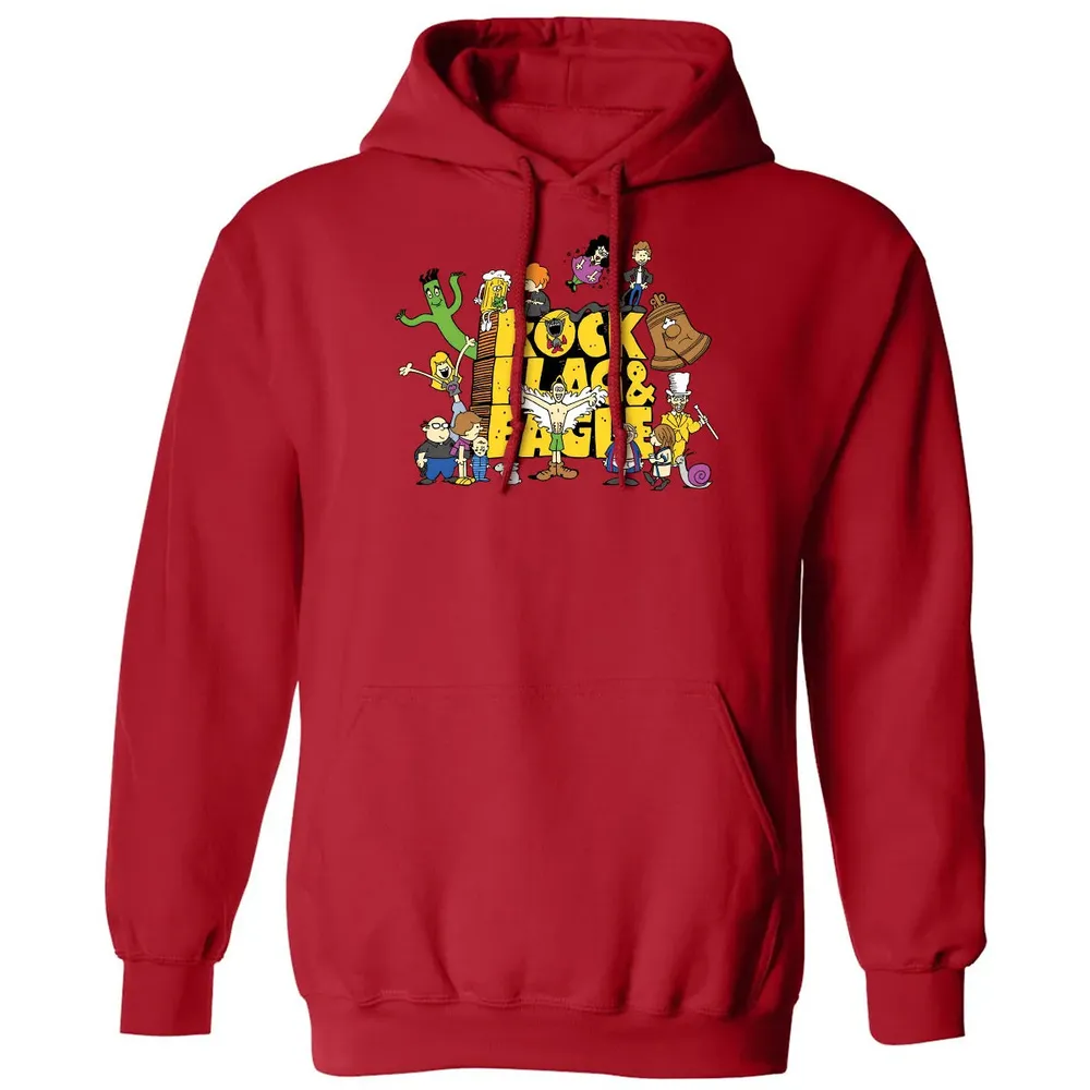 Rock Flag Eagle Classic Unisex Hoodie - 5