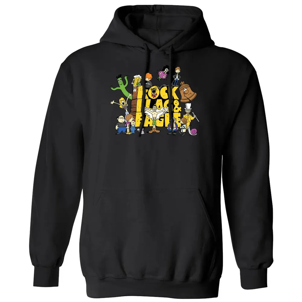 Rock Flag Eagle Classic Unisex Hoodie - 11