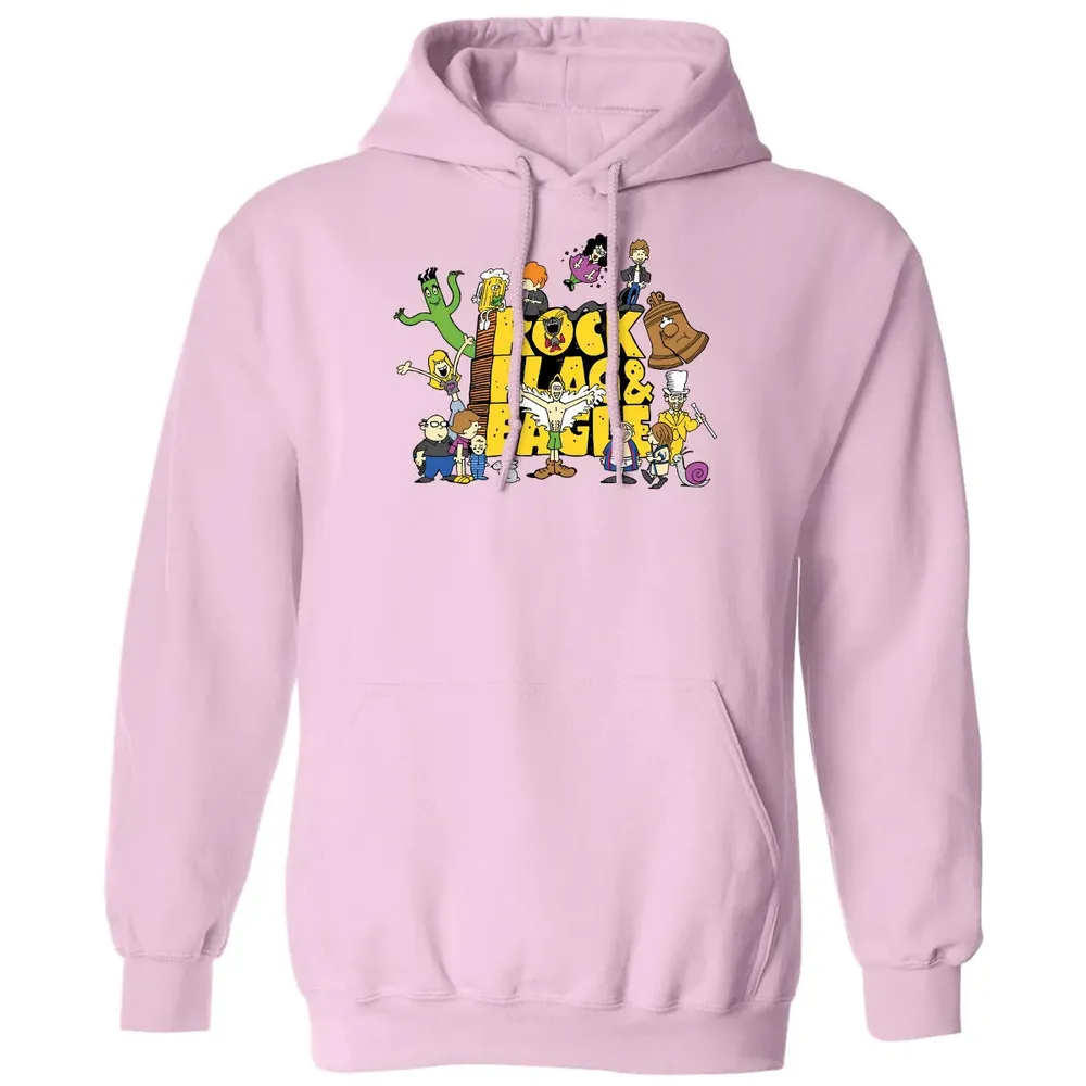 Rock Flag Eagle Classic Unisex Hoodie - 3