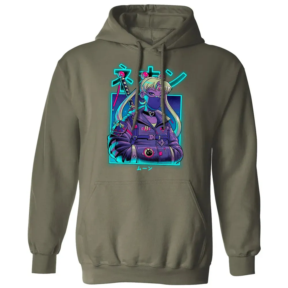Neon Moon Classic Unisex Hoodie - 4
