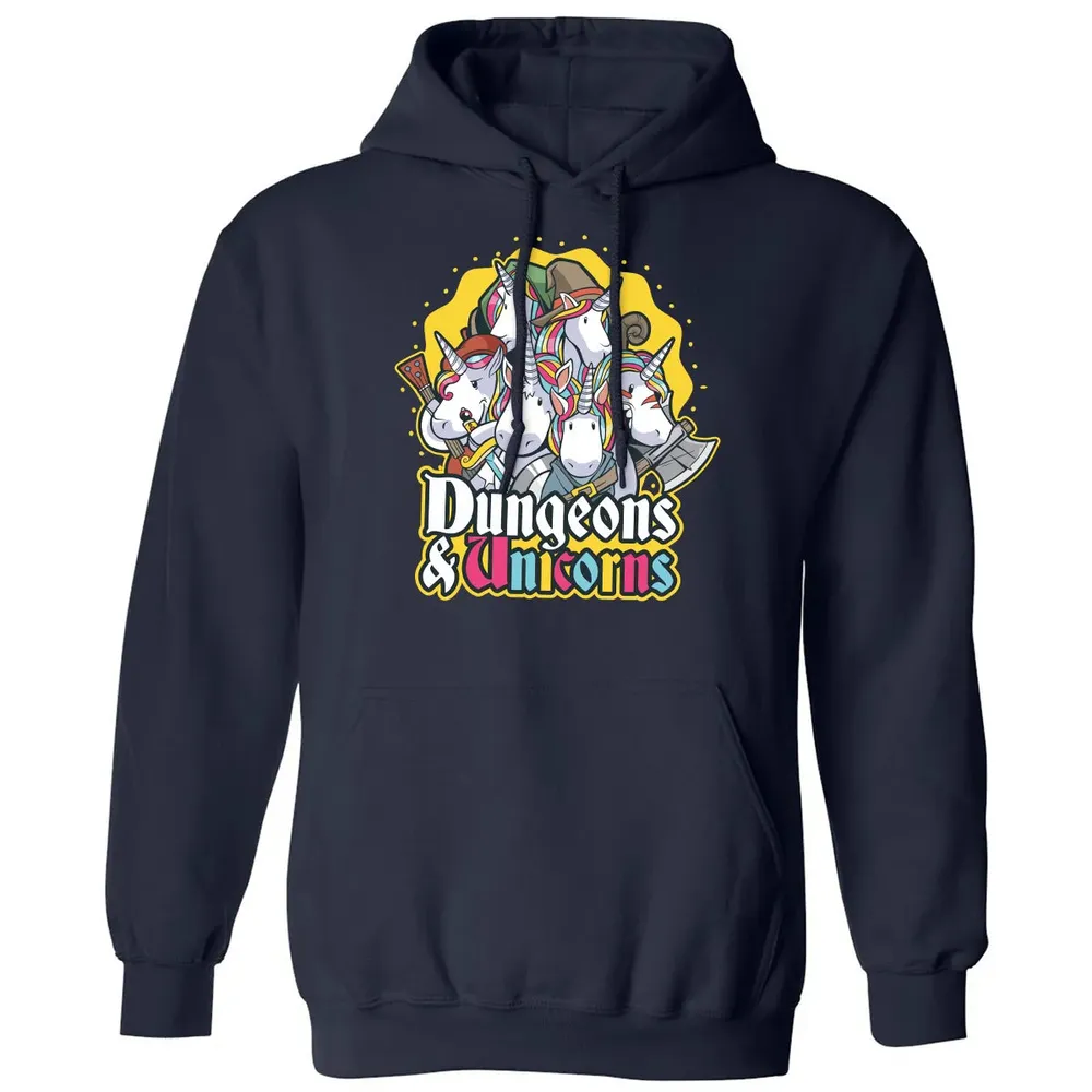 Dungeons And Unicorns Classic Unisex Hoodie - 2