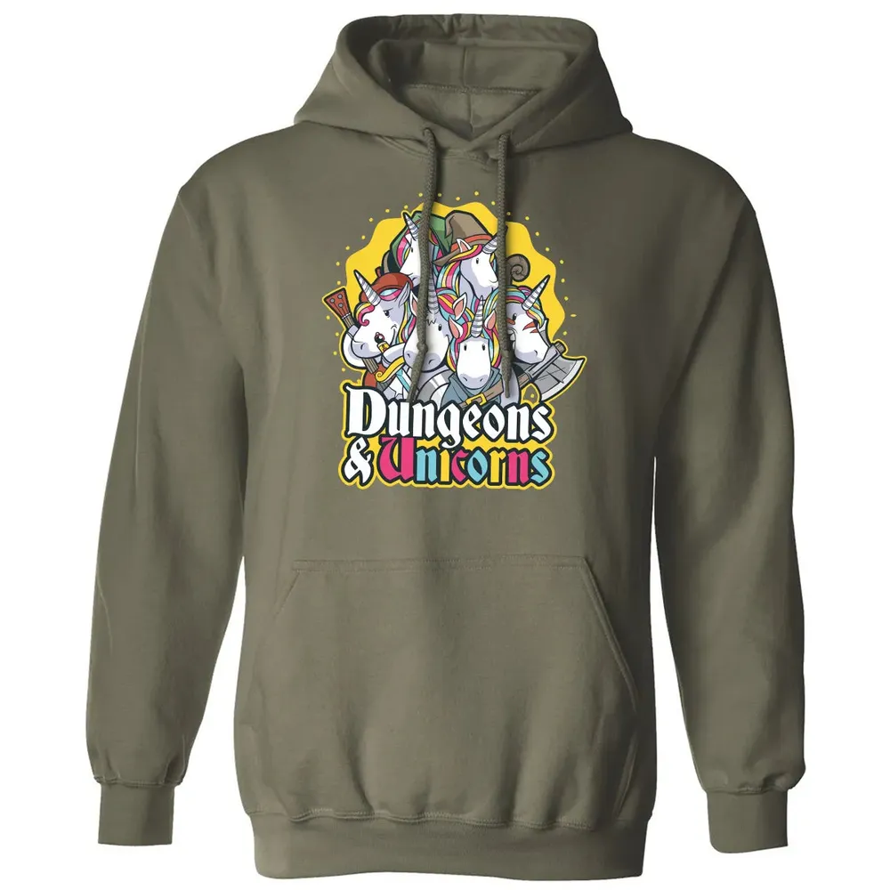 Dungeons And Unicorns Classic Unisex Hoodie - 4