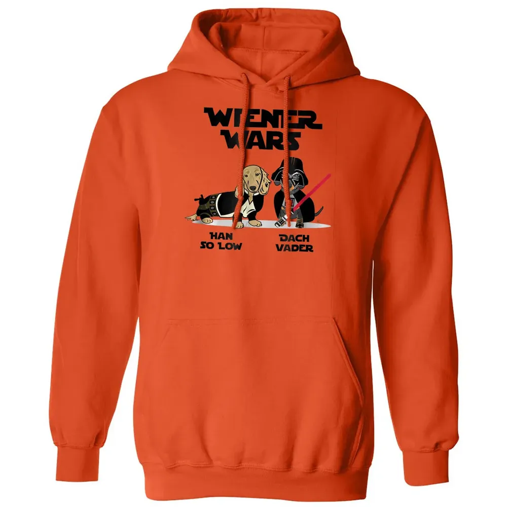 Wiener Wars Funny Dachshund Classic Unisex Hoodie - 10