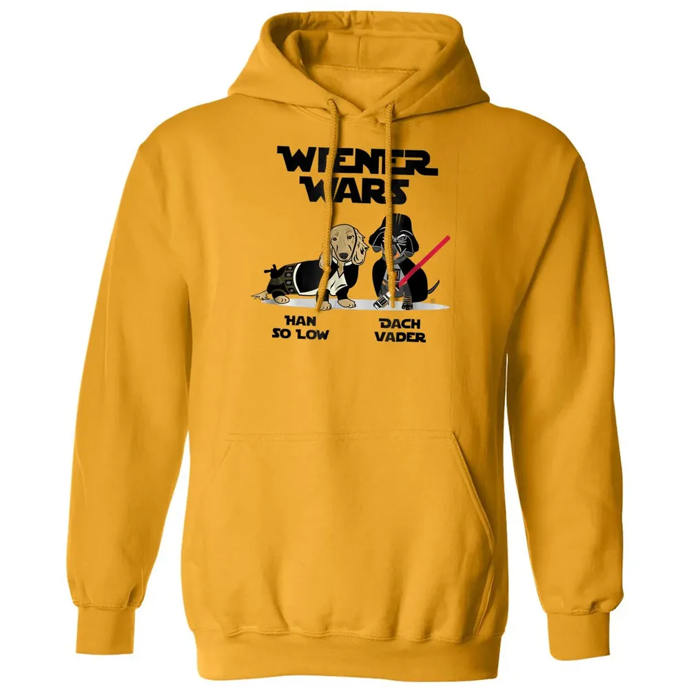 Wiener Wars Funny Dachshund Classic Unisex Hoodie - 12