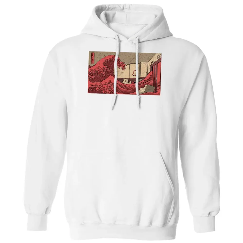 The Shining Wave Classic Unisex Hoodie - 11