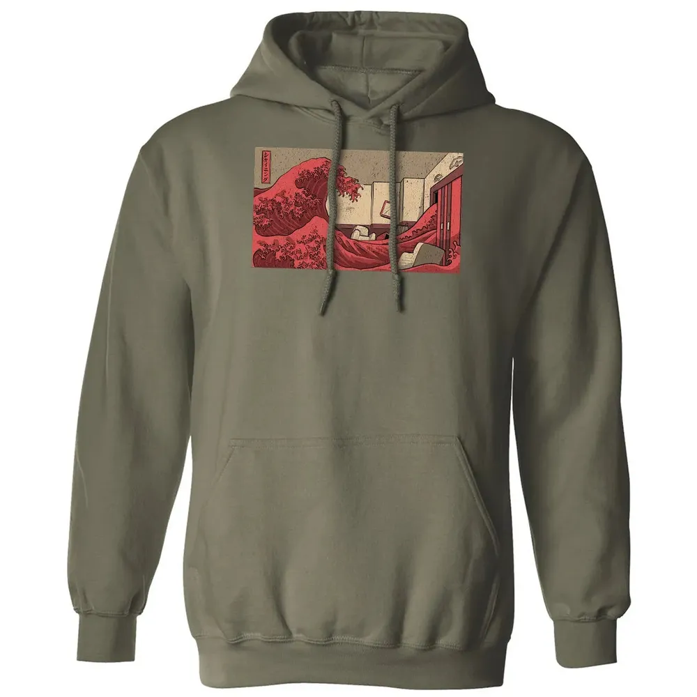 The Shining Wave Classic Unisex Hoodie - 4