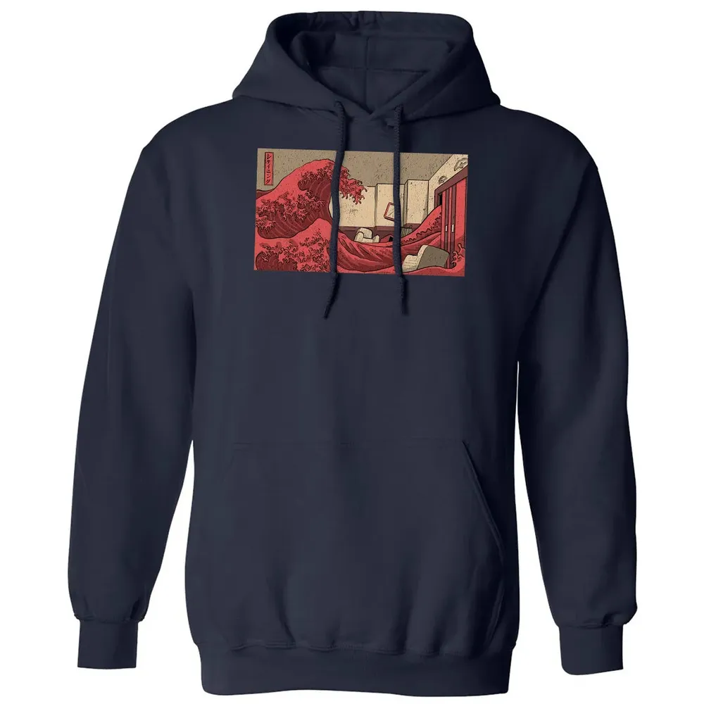 The Shining Wave Classic Unisex Hoodie - 2