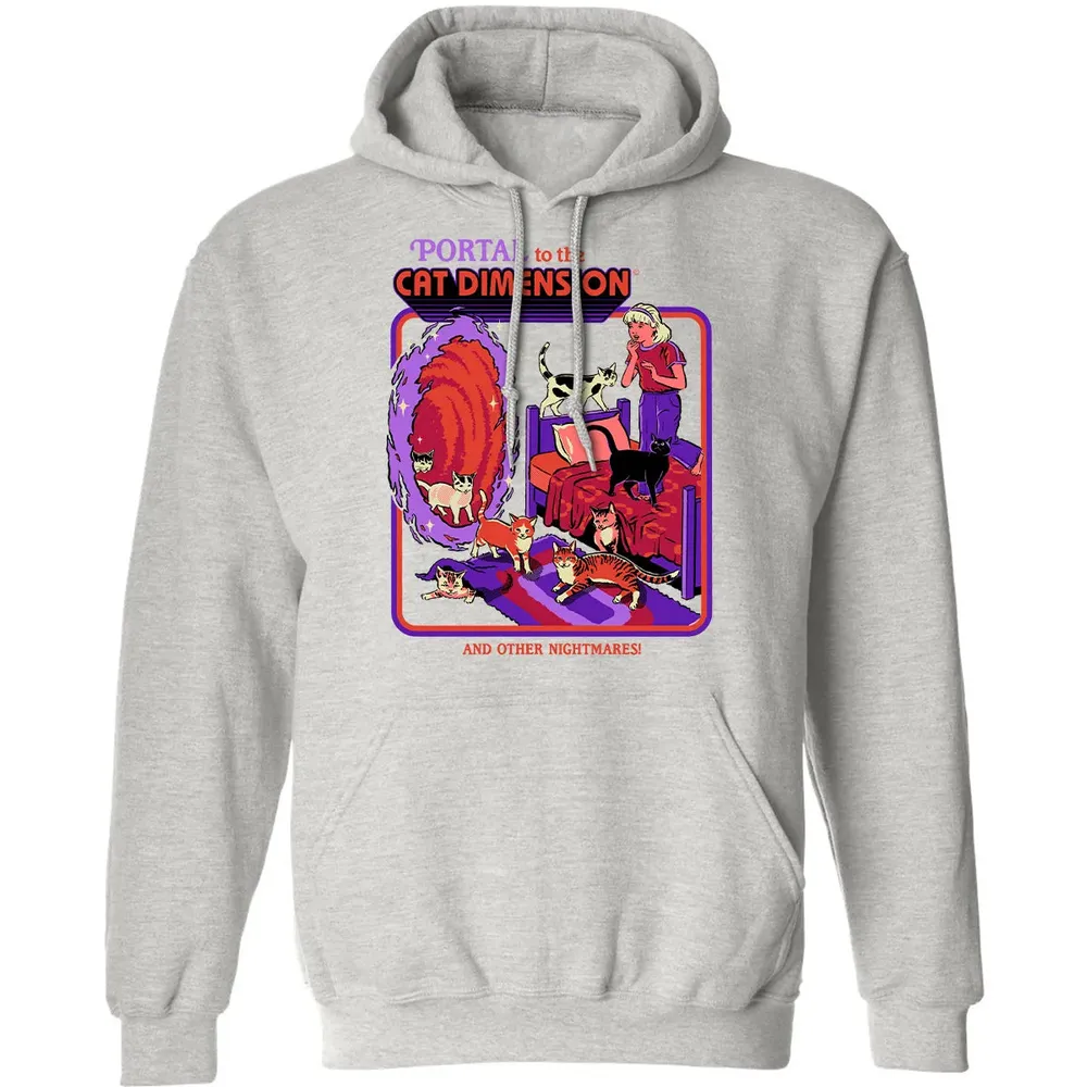 Portal To The Cat Dimension Classic Unisex Hoodie - 8