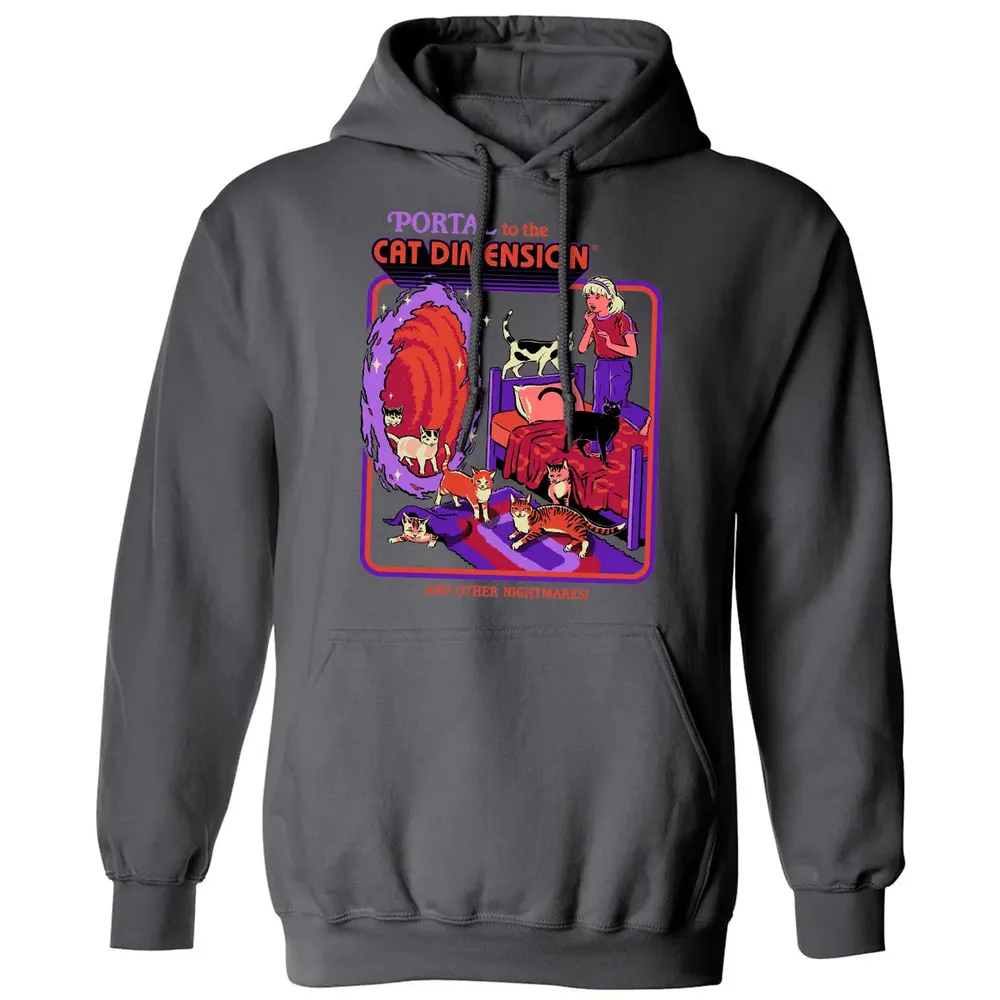 Portal To The Cat Dimension Classic Unisex Hoodie - 7