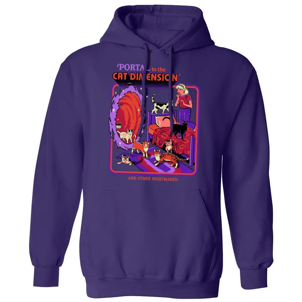Portal To The Cat Dimension Classic Unisex Hoodie - 6