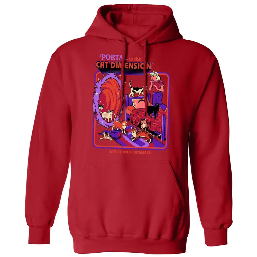 Portal To The Cat Dimension Classic Unisex Hoodie - 5