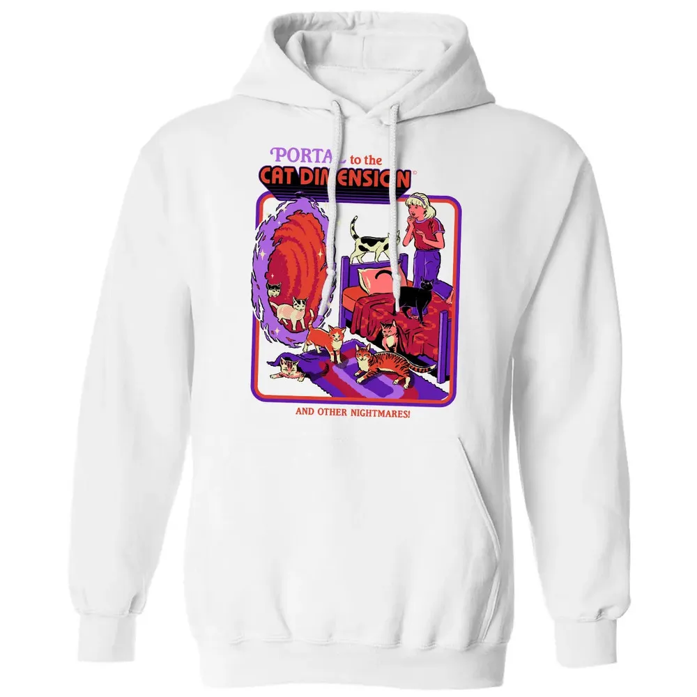 Portal To The Cat Dimension Classic Unisex Hoodie - 11