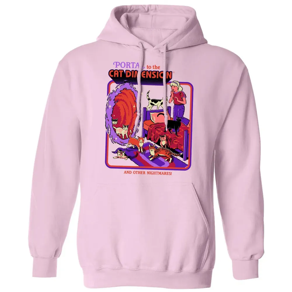 Portal To The Cat Dimension Classic Unisex Hoodie - 3