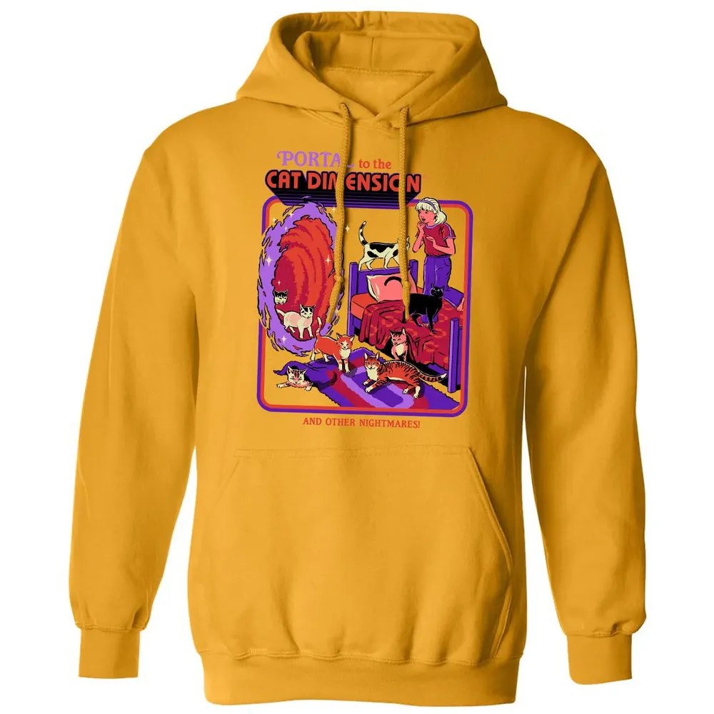 Portal To The Cat Dimension Classic Unisex Hoodie - 12