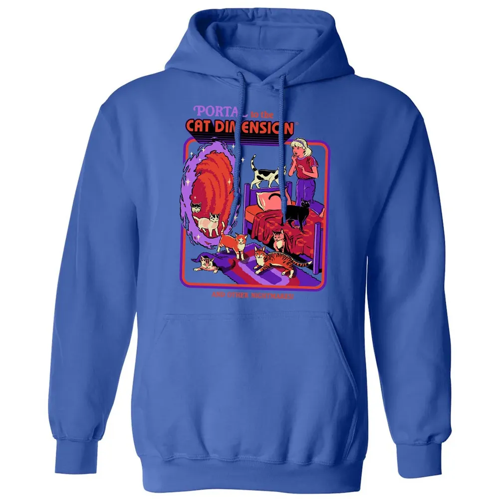 Portal To The Cat Dimension Classic Unisex Hoodie - 9
