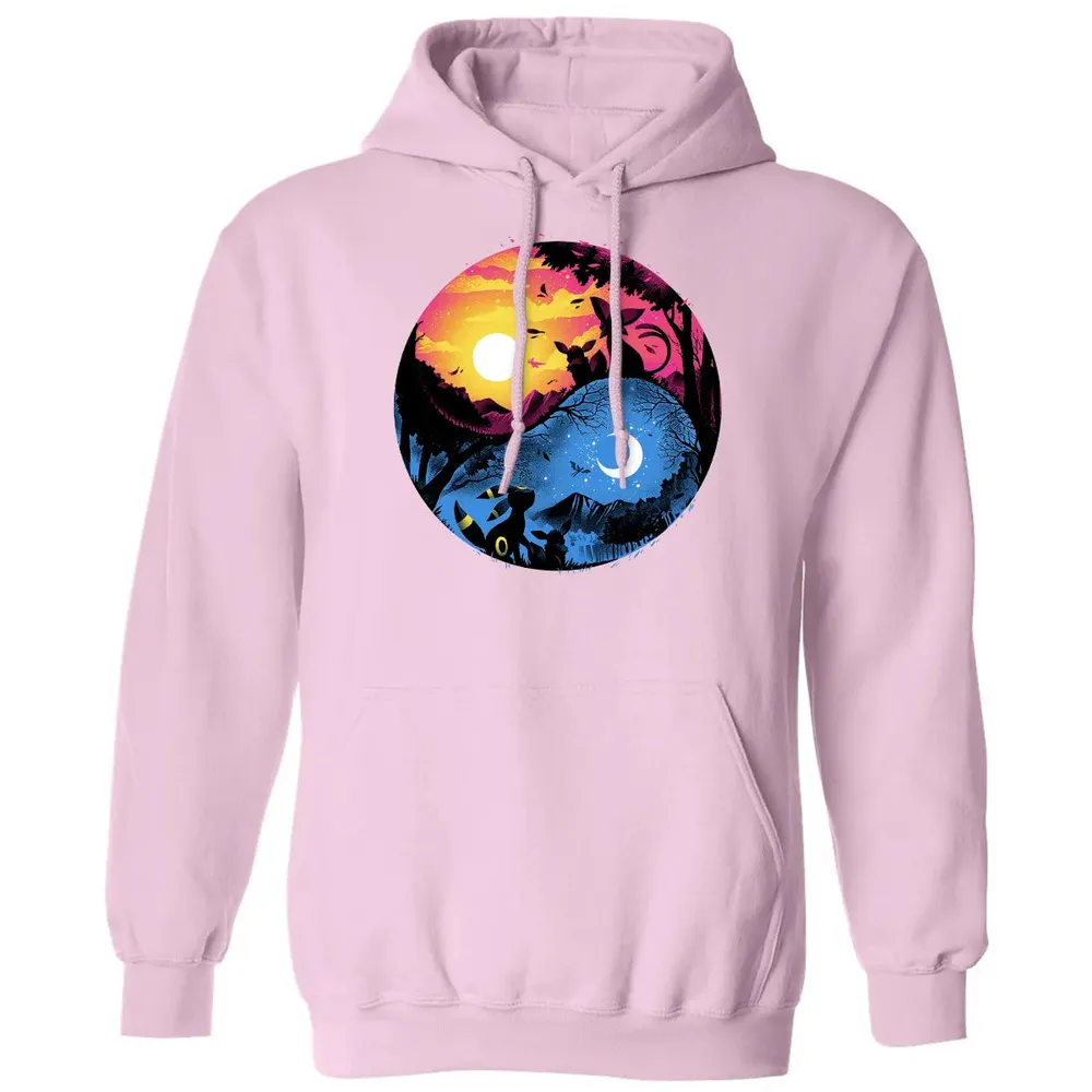 Day Night Evolution Classic Unisex Hoodie - 3