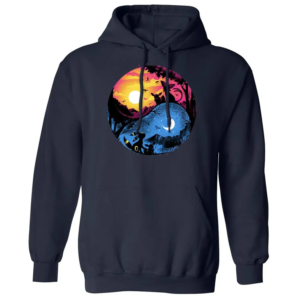 Day Night Evolution Classic Unisex Hoodie - 2