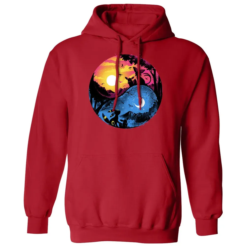 Day Night Evolution Classic Unisex Hoodie - 5