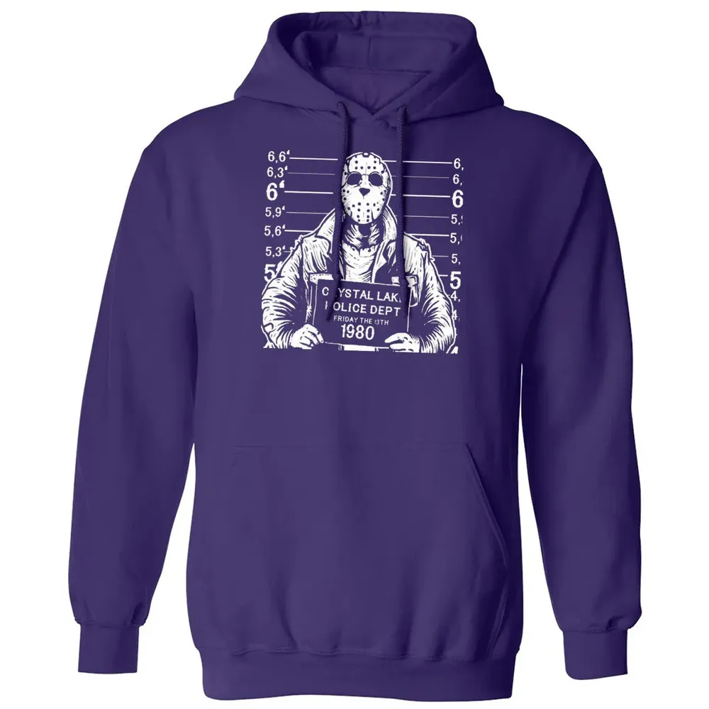 Remorseless Serial Killer Halloween Assassin Horror Crazy  Long Sleeve Classic Unisex Hoodie - 6