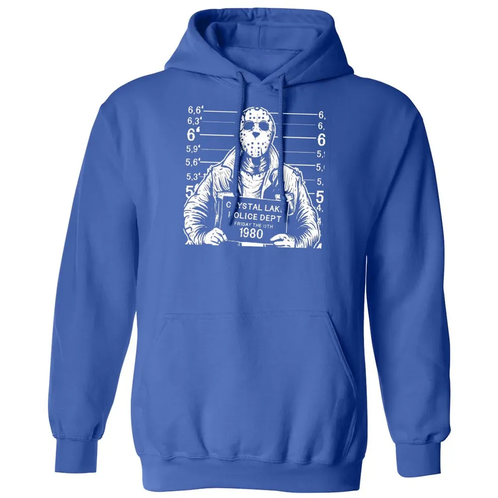 Remorseless Serial Killer Halloween Assassin Horror Crazy  Long Sleeve Classic Unisex Hoodie - 9