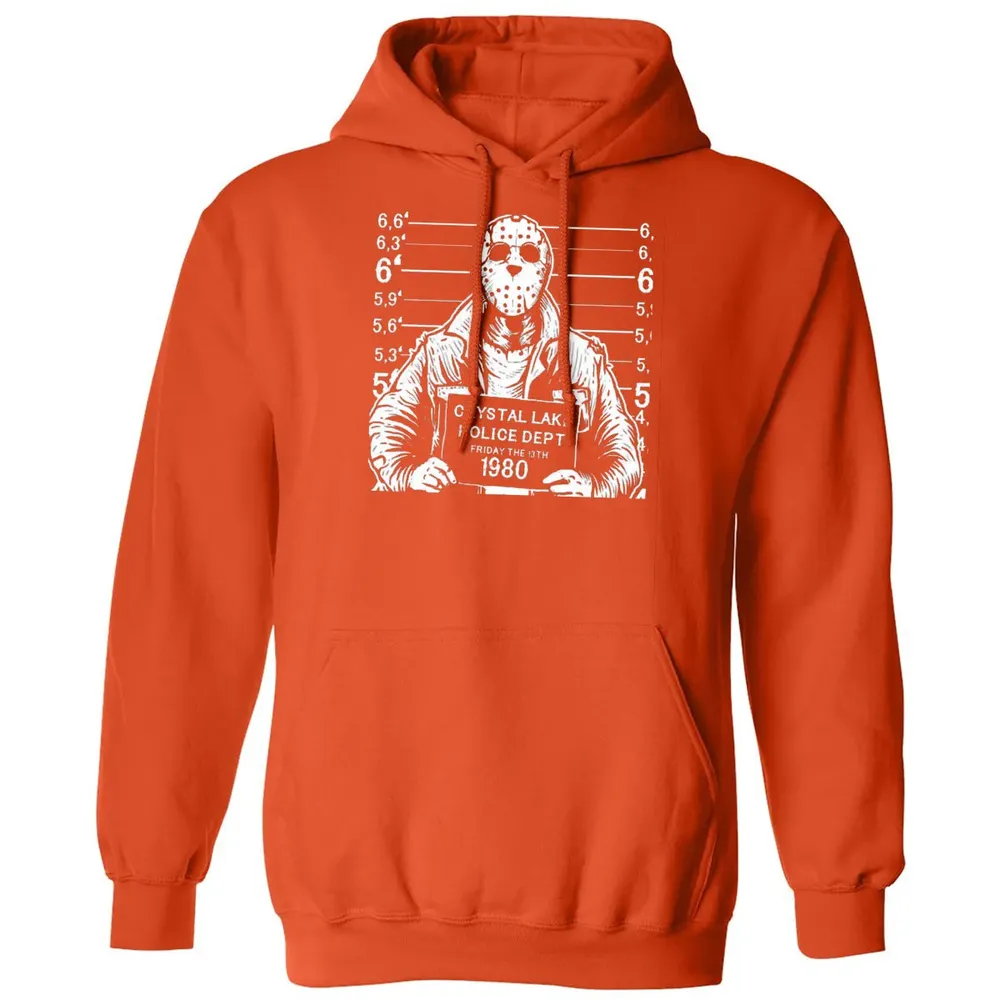 Remorseless Serial Killer Halloween Assassin Horror Crazy  Long Sleeve Classic Unisex Hoodie - 10