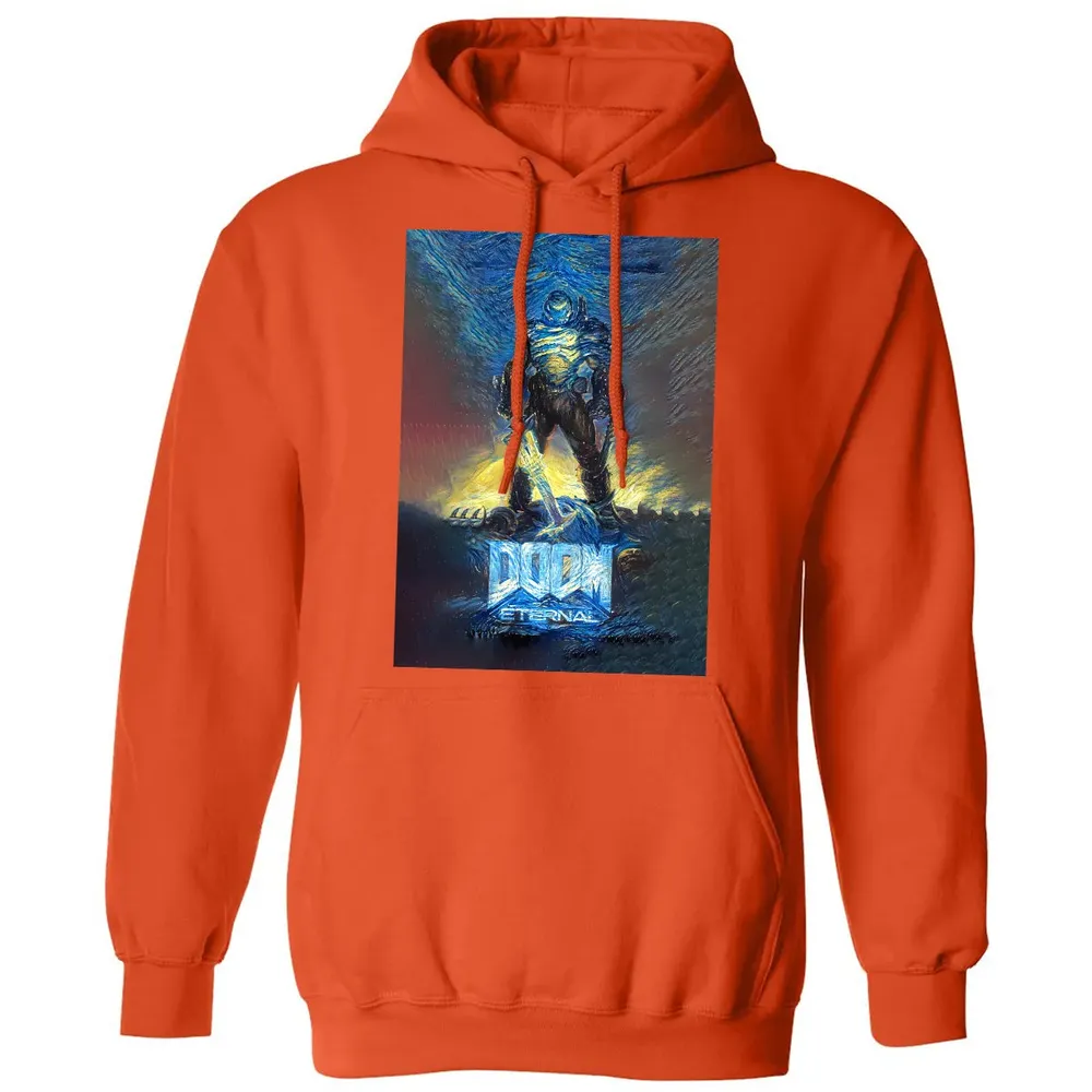 Doom Starry Night Classic Unisex Hoodie - 10