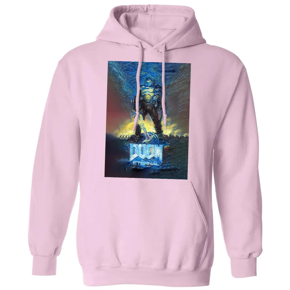 Doom Starry Night Classic Unisex Hoodie - 3