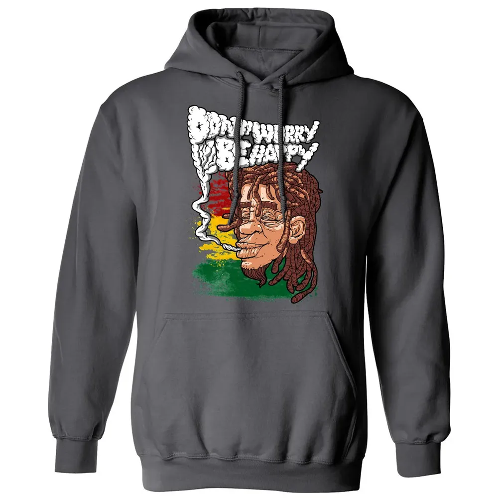 Dont Worry Be Happy Classic Unisex Hoodie - 7
