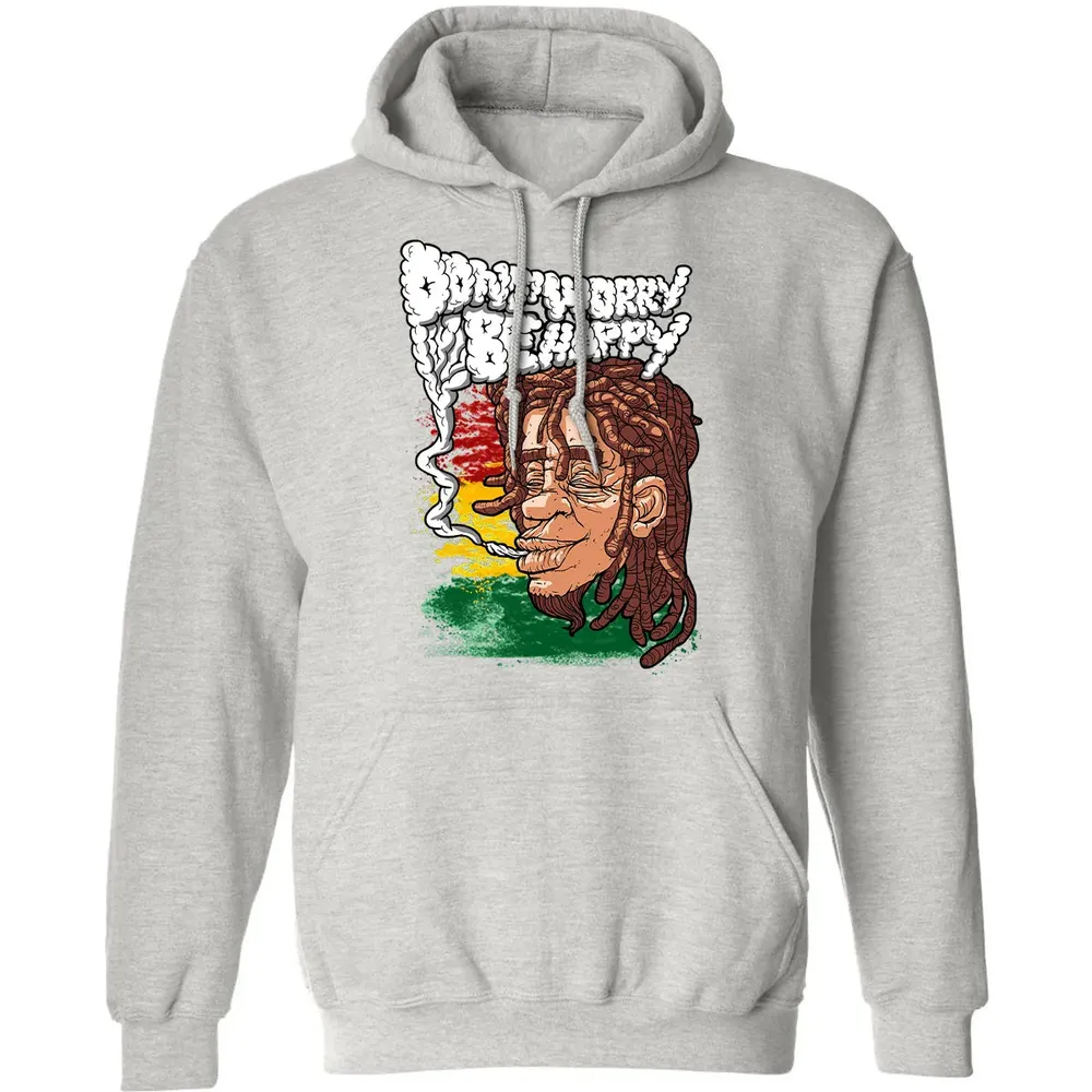 Dont Worry Be Happy Classic Unisex Hoodie - 8