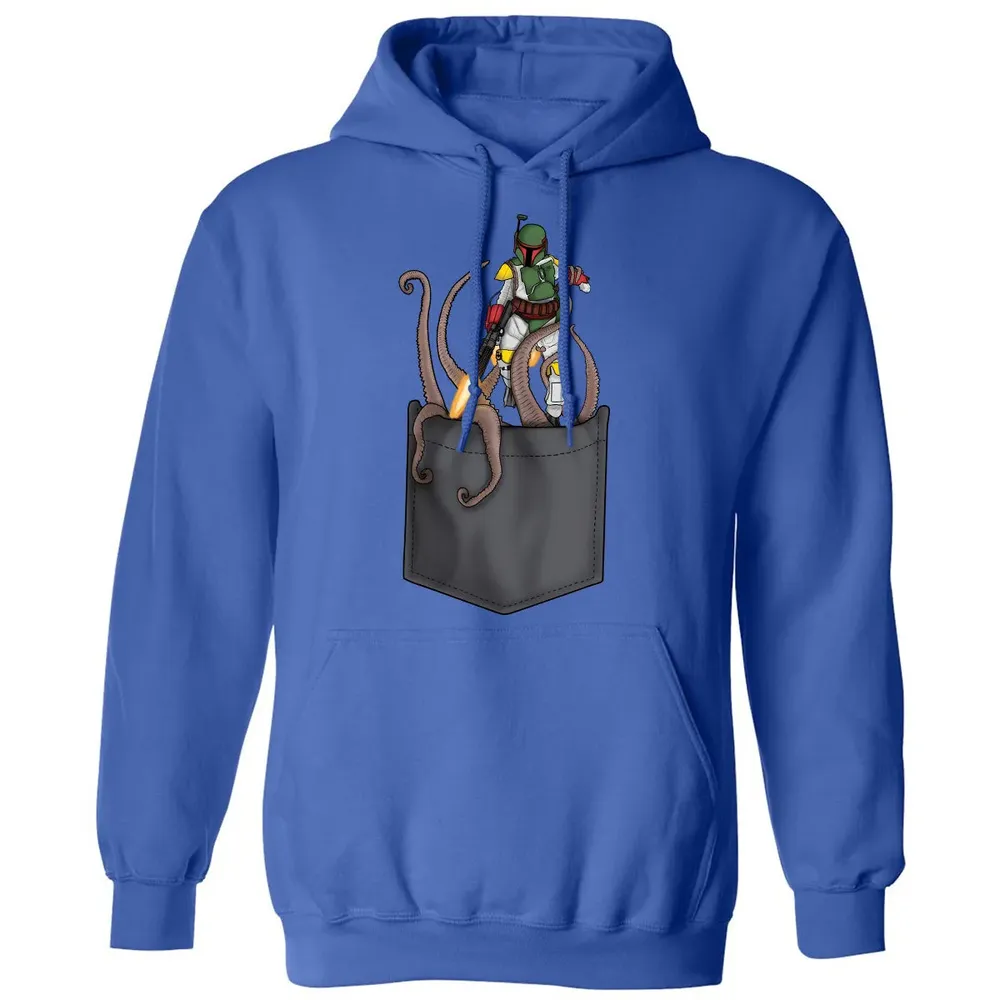 Bounty Hunter Escape Pocket Classic Unisex Hoodie - 9