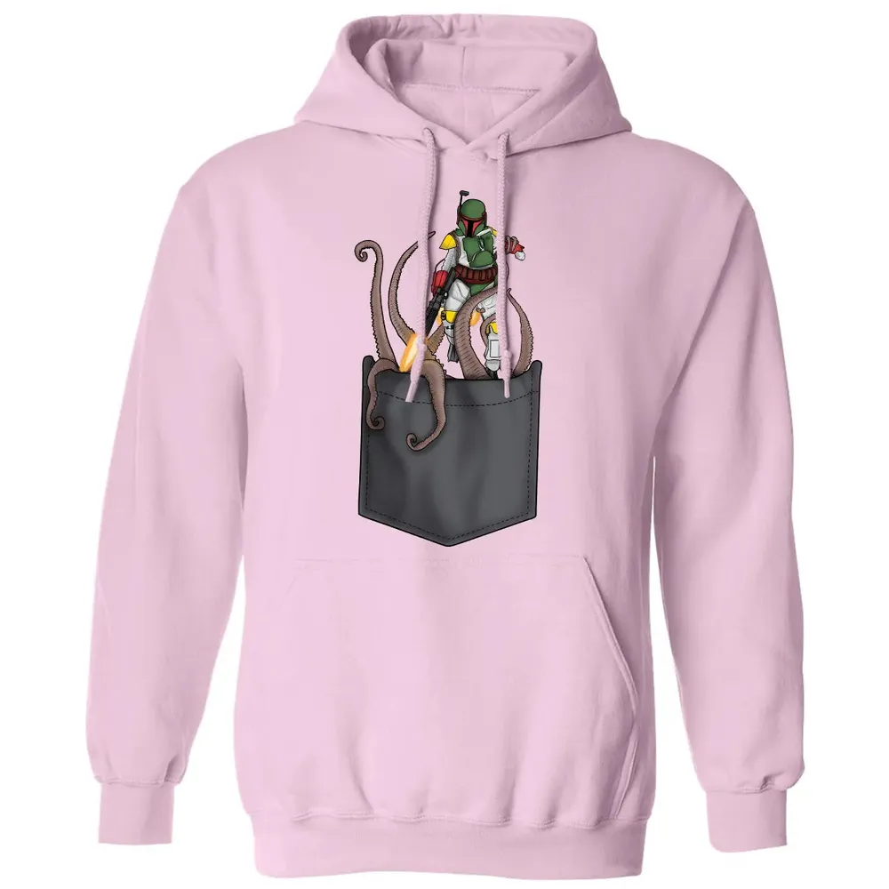 Bounty Hunter Escape Pocket Classic Unisex Hoodie - 3