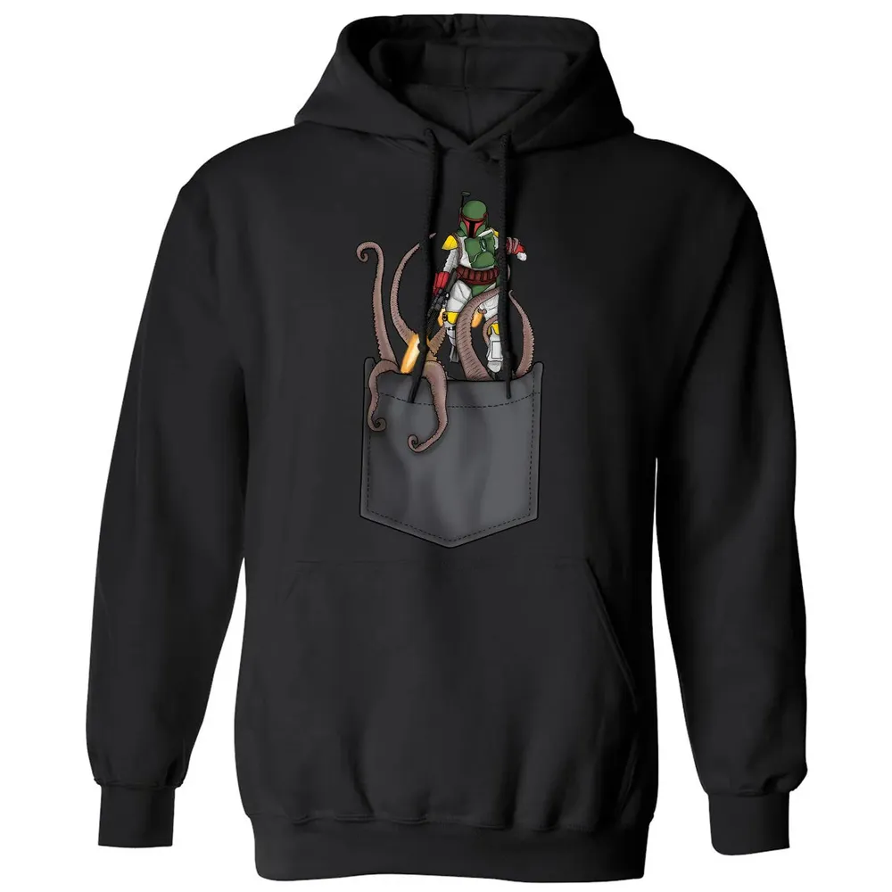 Bounty Hunter Escape Pocket Classic Unisex Hoodie - 11
