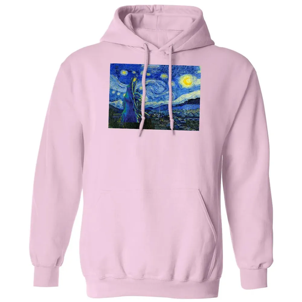 Cthulhu In Starry Night Classic Unisex Hoodie - 3