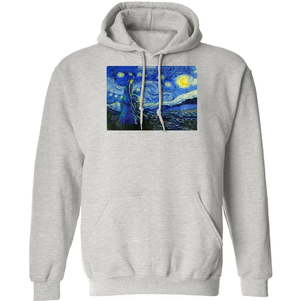 Cthulhu In Starry Night Classic Unisex Hoodie - 2