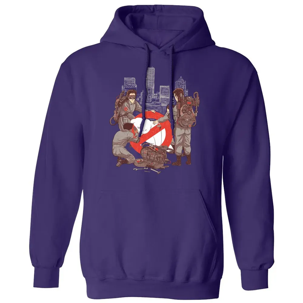 Stuck Ghost Classic Unisex Hoodie - 5