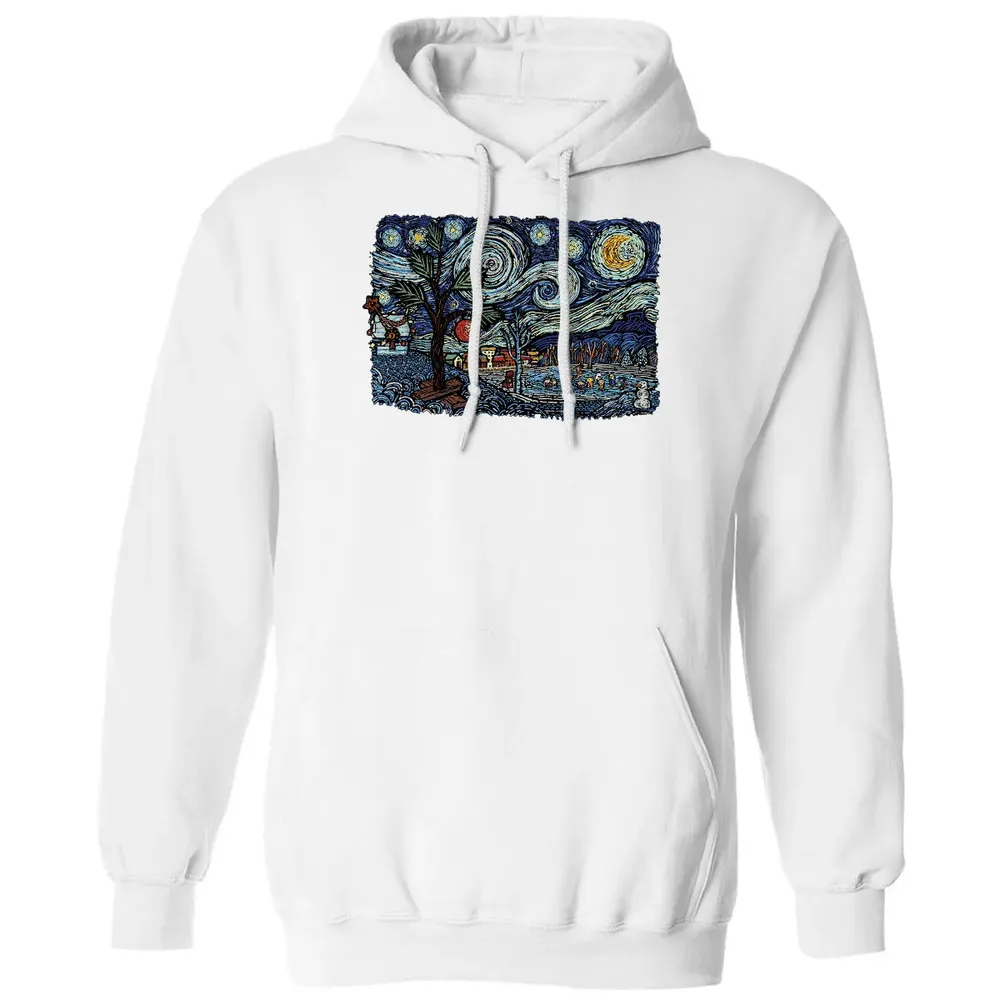 Starry Christmas Night Classic Unisex Hoodie - 11