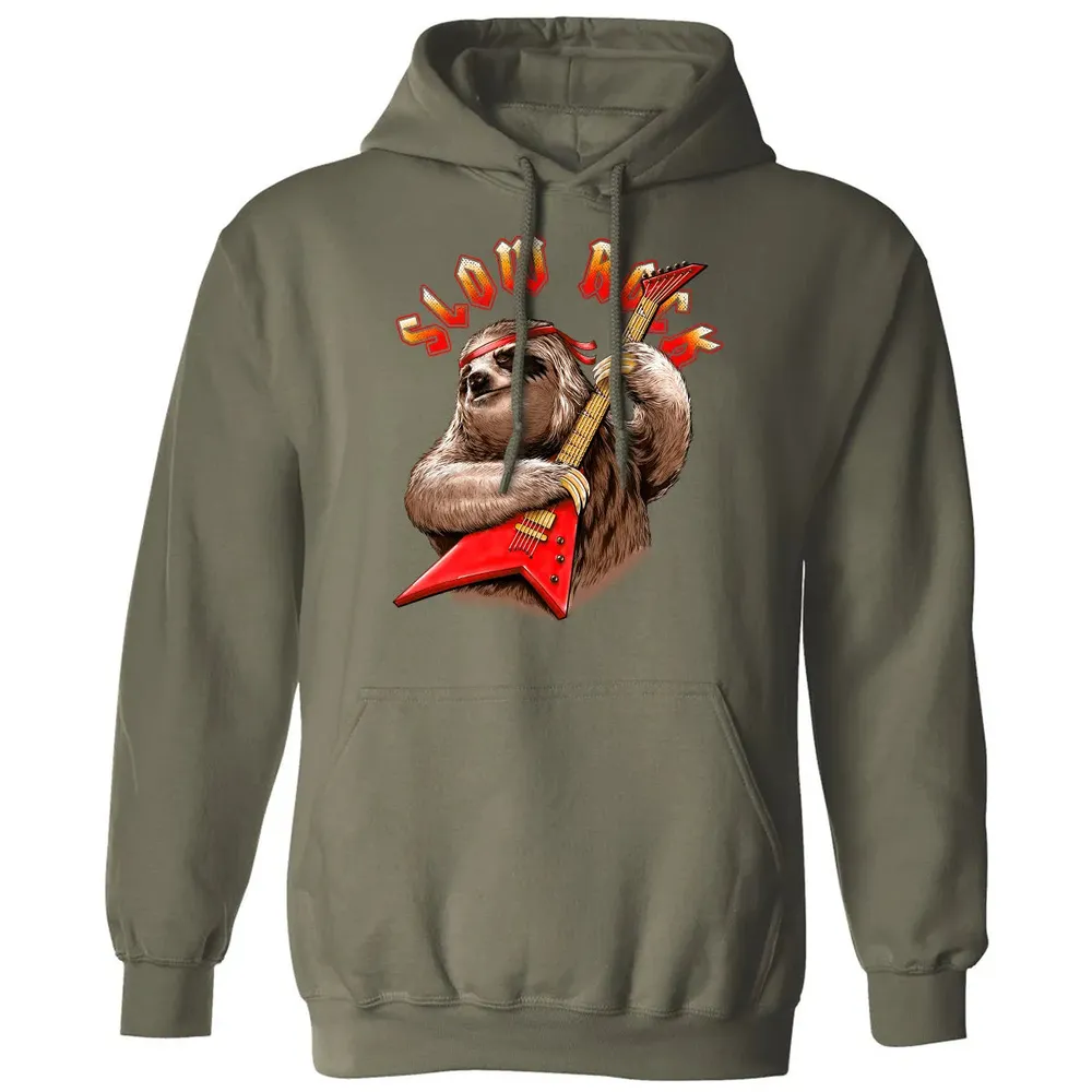 Slow Rock Classic Unisex Hoodie - 4