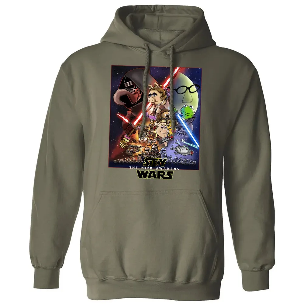 The Pork Awakens Classic Unisex Hoodie - 4
