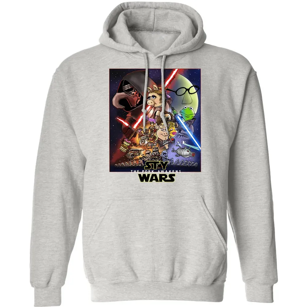 The Pork Awakens Classic Unisex Hoodie - 8