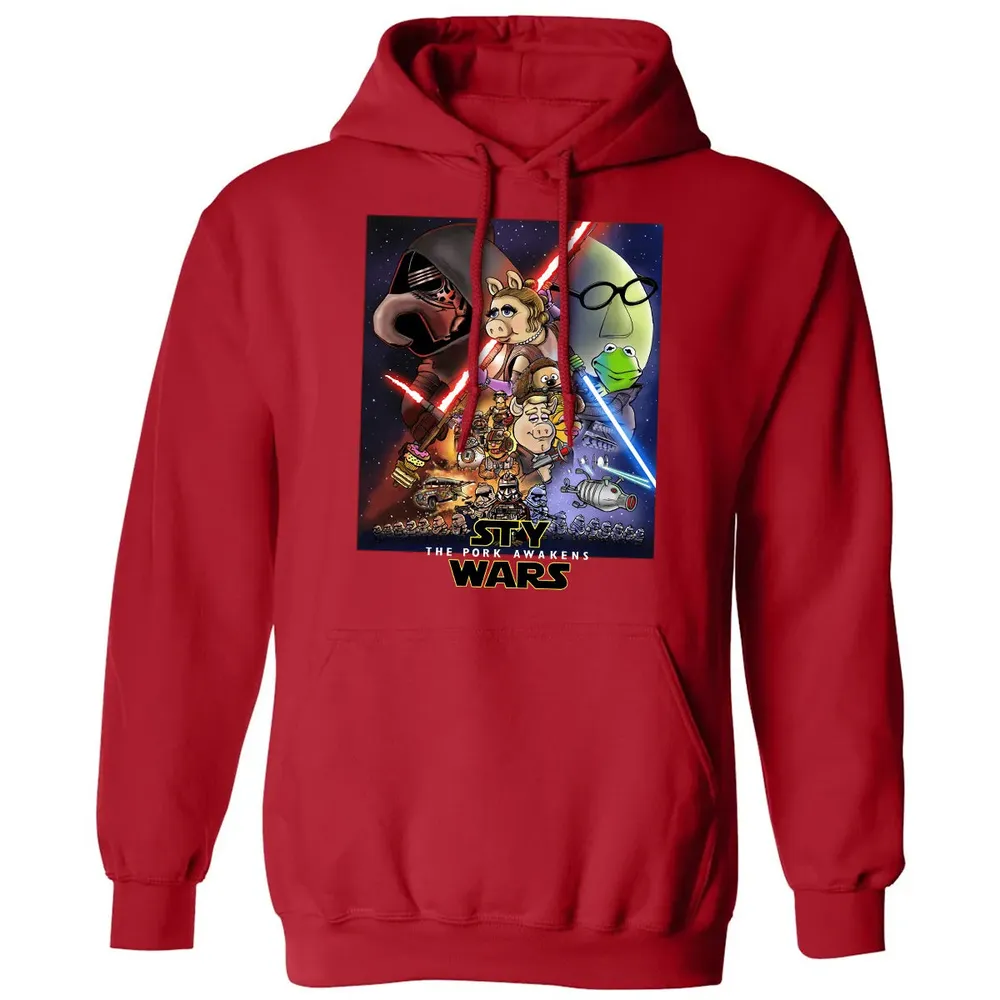 The Pork Awakens Classic Unisex Hoodie - 5