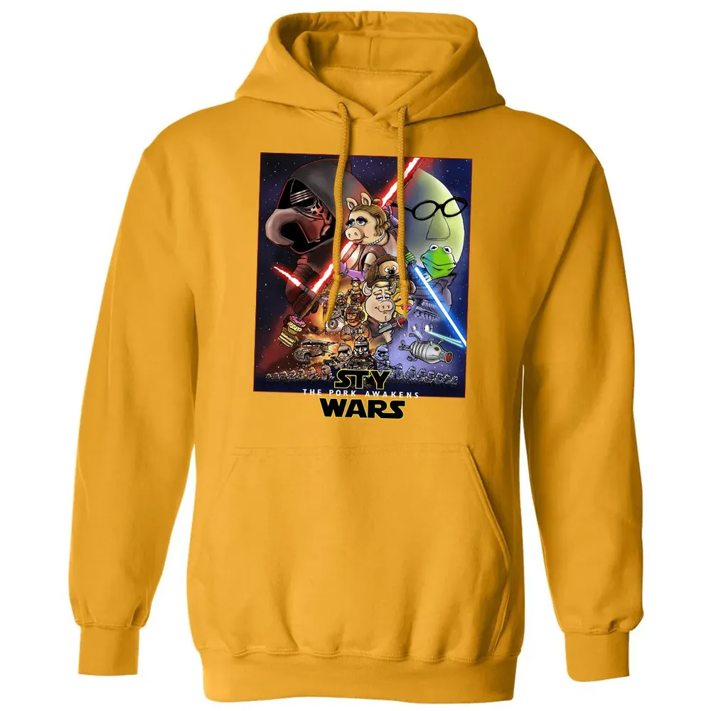 The Pork Awakens Classic Unisex Hoodie - 12