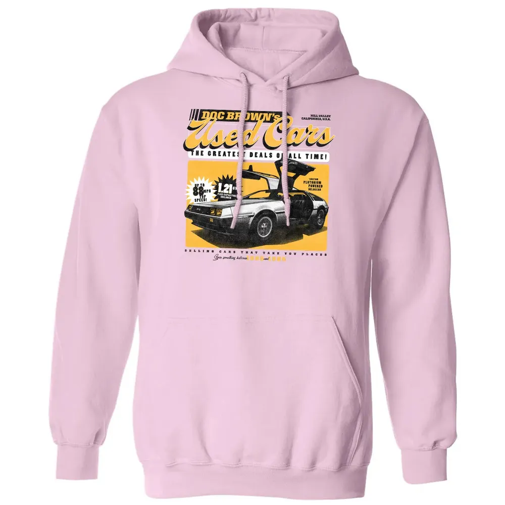 Doc Brownâ€™s Used Cars Classic Unisex Hoodie - 3